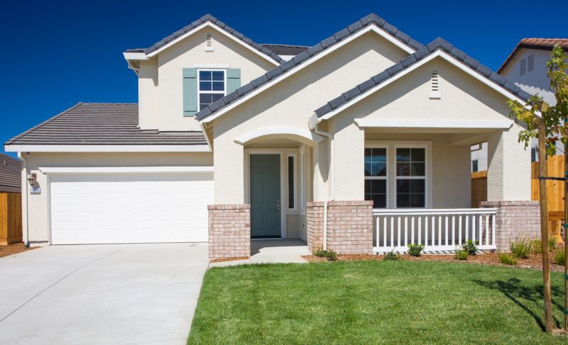 Stucco Work on Residential Home